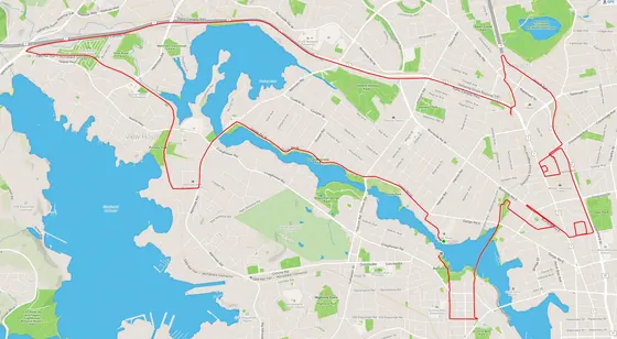 GPS art post