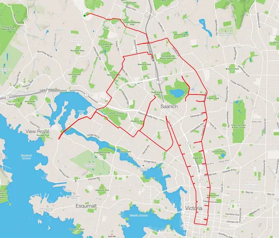 GPS art post