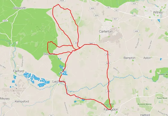 GPS art post