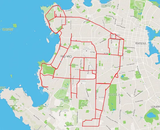GPS art post